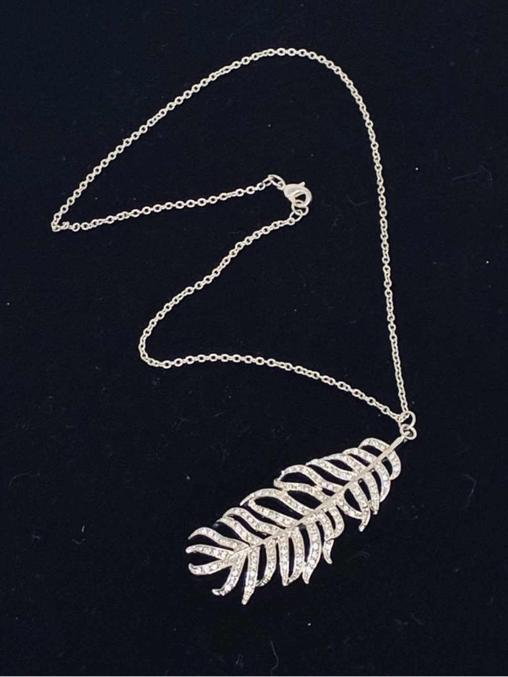 CC Skye Feather Pendant Necklace